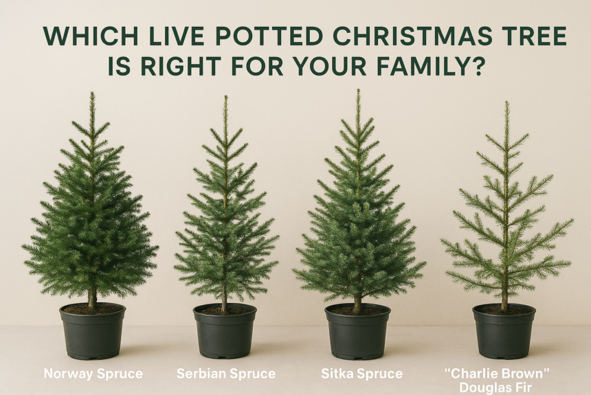 Whinch Tree? ๐ Which Live Potted Christmas Tree is Right for Your Family?